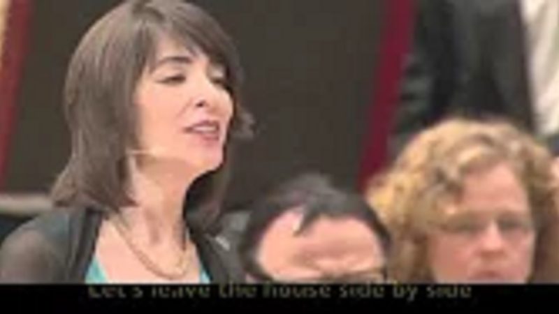 اجرای شعر جان مرم توسط مونیکا جلیلی و ارکستر فلارمونیک تورنتو