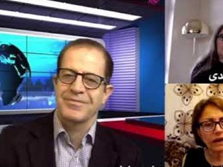 گفتگوی علی دماوندی با مرسده قائدی ومهرآفاق مقیمی