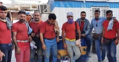 گزارش تصویری دوم از اعتصاب سراسری کارگران صنایع نفت، گاز و پتروشیمی ایران