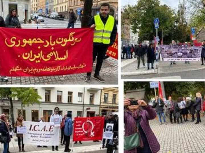 گزارش آکسیون شورای استکهلم در برابر دادگاه حمید نوری و نیز مصاحبه با سه شاکی پرونده