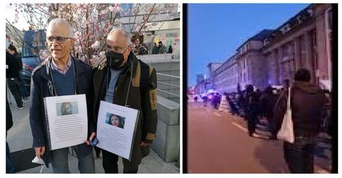 گزارش رضا باقری از راهپیمایی ۱۸ مارس روز جهانی دفاع از زندانیان سیاسی در فرانکفورت آلمان