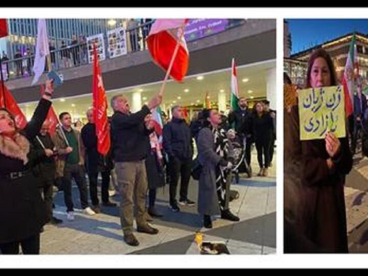 گزارشی از گردهمایی چهارشنبه ۱۲ اکتبر استکهلم در همبستگی با خیزش مردم ایران