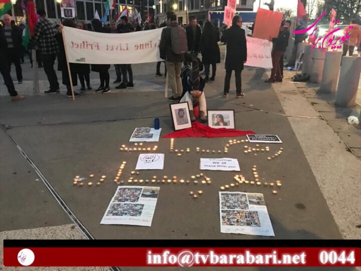 گزارش تصویری ازتظاهرات ایرانیان نروژ در حمایت از مبارزات انقلابی مردم ایران …شنبه 12 نوامبر