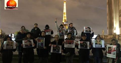 گرهمایی پاریس سه شنبه ۱۰ ژانویه در همبستگی با جنبش و زندانیان سیاسی و علیه اعدام در ایران
