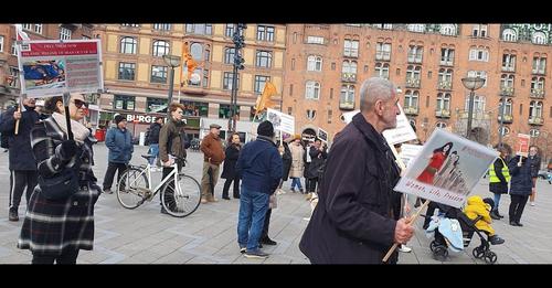 گردهمایی شنبه ۲۵ مارس در کپنهاگ دانمارک در همبستگی با خیزش مردم ایران