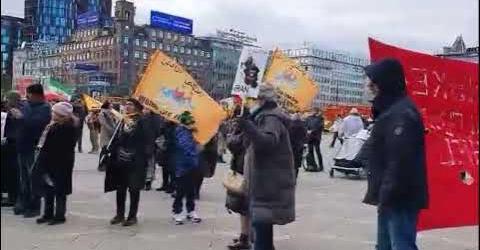 گزارش آکسیون شنبه ۱۱ مارس در کپنهاگ، تداوم همبستگی با خیزش انقلابی مردم ایران