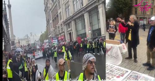 لندن :این جنگ نیست این قتلعام وکشتار مردم، جنایت علیه بشریت است!