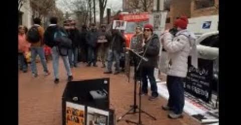 گردهمایی واشنگتن در همبستگی با خیزش مردمی و زندانیان سیاسی ایران