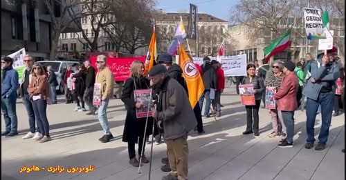 هانوفر۷ مارس: همبستگی با مردم ایران، علیه جنگ امریکا و اسرائیل، علیه رژیم اسلامی