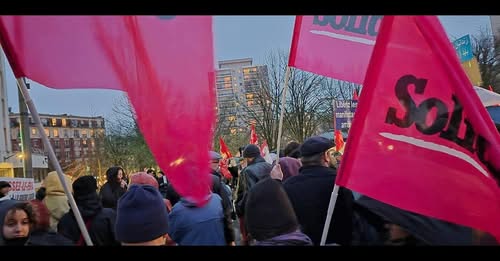 پاریس ۱۳ مارس: گردهمایی علیه جنگ ارتجاعی و ویرانگر امریکا اسرائیل ایران