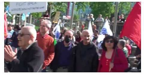 گزارشی از تظاهرات اول ماه مه، روز همبستگی جهانی کارگران در ونکوور