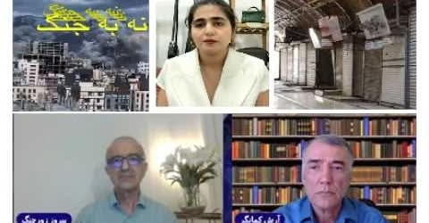 اعتصاب در کردستان، تحولات جنگ و مصاحبه صدای امریکا با سپیده قلیان
