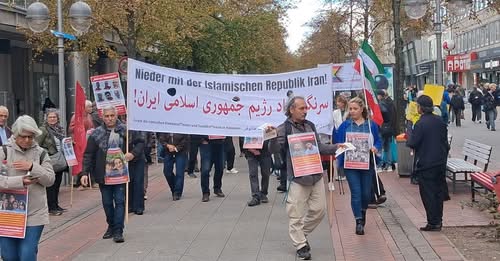 آکسیون کانون کنشگران دمکرات و سوسیالیست هانوفر در ۱۰ اکتبر روز جهانی مبارزه علیه اعدام