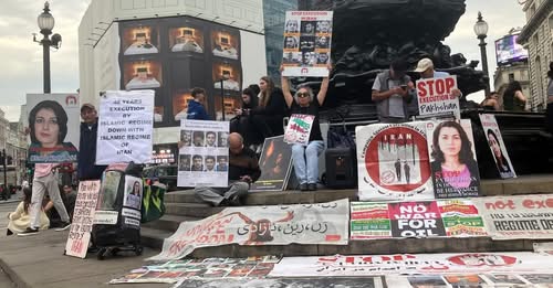 لندن ۲۹ سپتامبر: ادامه کارزار سه شنبه های اعتراض به اعدام و در همبستگی با زندانیان سیاسی ایران